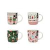 Taza de Cerámica Creativa de Dibujos Animados Personalizada Taza de Orejas Grandes Estilo Ins Taza para Beber Linda para Pareja Regalo de Navidad