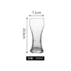 Caneca de Cerveja Doméstica Vidro Caneca de Cerveja de Barril Artesanal Criativa Copo Grande Servir Bar Bar 500ml Vinho