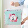 Vajilla de cerámica de estilo japonés para regalo Juego de tazones vajilla de porcelana azul y blanca juego de tazones de cerámica apertura simple evento de boda