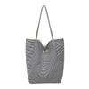 Bolso Tote de Estilo Coreano de Nicho para el Trabajo, Bolso Elegante de Estilo Coreano de Gran Capacidad, Bolso de Lona de un Solo Hombro para Estudiantes Universitarios