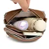 Bolsos para Mujer Transfronterizo Nuevo Diseño de Nicho Bolso Cruzado Mini Multicapa Pequeño Redondo Versátil de Moda Bolso de Hombro Cruzado