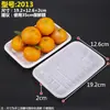 Bandejas Desechables para Alimentos Frescos Cajas de Embalaje para Frutas de Supermercado Bandejas Rectangulares de Plástico para Embalaje de Alimentos y Verduras Al Por Mayor