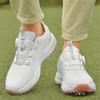 Zapatos de golf para hombre, impermeables, antideslizantes, con hebilla giratoria, transpirables, para mujer. Zapatillas de exterior para hombre y mujer.