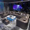 Muebles de Entretenimiento, Sofá para Bar KTV, Discoteca, Karaoke de Negocios, Habitaciones Privadas de Hotel, Bar Lounge, Cabina en Forma de U o L, Mesa de Café