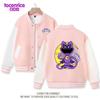 Smiling Critters sorriso de terror animal roupas infantis jaqueta primavera e outono uniforme de beisebol jaqueta infantil moda