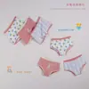 Gran Venta al por Mayor Algodón Peinado Ropa Interior Infantil Niñas Calzoncillos tipo bóxer Niñas Ropa Interior Corta Niñas Pequeñas y Medianas