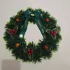 Enfeites Decorações de Natal 25CM Enfeite de Natal Adereços para Decoração de Janela de Natal Pingente de Porta Layout de Shopping