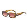 Nueva Celebridad de Internet Sellado Fanmei Gafas de Marco Negro Gafas de Sol de Marco Grueso Personalizadas Street Shooting Didi Cooler Hip-Hop Gafas de Sol