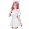 Paixão Floral Mar Sexy Lingerie Role Play Puro Desejo Uniforme de Enfermeira Doce Tentação Conjunto Paixão para Mulheres A117
