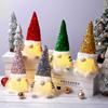 Nuevo Transfronterizo Decoraciones Navideñas Navidad Muñeco Enano Iluminado de Alta Gama Adornos de Regalo Navideño de Rodolfo