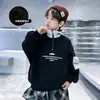 Sudadera con Forro Polar para Niños 2026 Nuevo Otoño/Invierno Mediano/Grande Sudadera con Capucha de Invierno Cuello Alto Prenda de una Pieza Polar Fresca Moderna