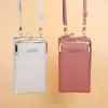 Bolso Cruzado Estilo Nuevo 2026 para Mujer, Moda Japonesa y Coreana, Bolso de Hombro de Gran Capacidad, Cartera con Cremallera, Piel Suave, Patrón de Lichi, Bolso para Teléfono Móvil