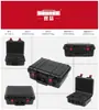 Suministrado directamente por el fabricante: Caja de Herramientas de Plástico Pequeña y Portátil Shuangzhe Sz-2, Caja de Protección de Seguridad para Instrumentos de Precisión Equipo