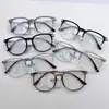 Armazón Grande para Hombre Casual de Negocios Armazón de Plástico Dorado Armazón Tr90 Simple y Versátil Armazón Redondo Retro Armazón Cuadrado Gafas de Tamaño Pequeño