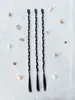Peluca de Comercio Exterior, Cola de Caballo de Peluca, Trenza Boxeadora con Mechas, Peluca de Moda, Trenza Desordenada, Peluca de Seda de Alta Temperatura