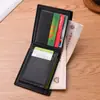 Al por mayor en stock 2025 Nuevo Cartera Fina Retro Europea y Americana para Hombre Estilo Corto Billetera para Billetes de Dólar y Monedas para Hombre
