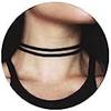 Collar Negro para Mujer, Collar Ajustable de Encaje de Cuero Aterciopelado en Capas, Gótico