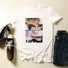 Camiseta de Anime Naruto Camiseta de Anime Japonés Naruto alrededor para hombres y mujeres de manga corta