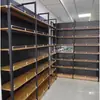 Guarda-corpo de Placa de Camada de Madeira sem Parafuso Acessórios para Prateleira de Supermercado Soquete Protetor de Borda de Cabeça de Plástico Contentor de Aço Madeira Tira Lateral de Aço Inoxidável