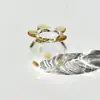 Zibo Cristal Mini Flor Punta del Dedo Pájaro Ramo Adorno de Cristal Regalo Nicho Flor Eterna Decoración de Escritorio Cristal