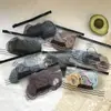 Cuerda para el Cabello de Alta Gama Coreana de Alta Elasticidad Goma Elástica Diadema Negra Lazo para el Cabello Sin Costuras Accesorios para el Cabello Duraderos Accesorios para la Cabeza Venta al Por Mayor
