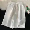 Shorts Casuales de Color Sólido tipo Waffle para Hombres y Mujeres, Shorts de Casa de Verano, Delgados de Corte Holgado, Shorts de Cinco Puntos, Estilo Nuevo