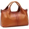 2026 Nuevo Bolso Casual de Gran Capacidad Transfronterizo de Moda para Mujer, Bolso de Mano Bandolera de Cuero Suave Simple y Versátil para Mujer