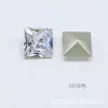 Plaza Xinggao de Dongzhou Zircón Blanco Múltiples Tamaños Corte de Zircón Color de Fuego Alto Accesorios para Joyería Xinggao Accesorios para Uñas Portátiles