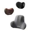 Reposacabezas y Soporte Lumbar para Coche, Almohada para el Cuello de Coche, Cojín para Coche, Cojín para Respaldo, Cojín Lumbar, Almohada para la Cintura de Espuma Viscoelástica, Almohada de Soporte