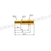 Fabricantes suministro pin de resorte para wearables inteligentes pin de carga para auriculares Bluetooth TWS pogopin dedal conductor venta al por mayor
