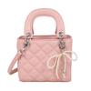 Bolsa Elegante de Nicho Francesa para Mulheres 2025 Nova Acolchoada de Alta Qualidade Ombro Único Transversal Estilo Ocidental de Mão Bolsa Princesa Diana