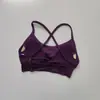 Sujetador deportivo de verano transfronterizo para mujer, espalda cruzada, tirante fino, sujetador de yoga, camiseta sin mangas para correr, ropa interior de fitness