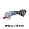 Amoladora angular al por mayor Dongcheng litio DCSM03-100E20V4Ah amoladora angular herramientas eléctricas máquina de corte especial