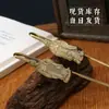 Marcadores Personalizados de Confucio, Laozi, Mencio, Mozi y Zhuangzi; Regalos Pequeños Metálicos Personalizados Creativos Estilo Clásico Chino Culturales y Creativos