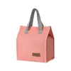 Bolsa para Fiambrera Conveniente Bolsa Aislante de Gran Capacidad Empleado de Oficina Empacando Almuerzo Bolsa Bento Bolsa para Almuerzo Portátil de Papel de Aluminio Venta al por Mayor