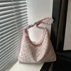 Bolso de Verano de Nicho para Debajo del Brazo para Mujer 2026 Nuevo Bolso de Mano de Moda Bolso Cubo Encaje Exquisito Bolso de Hombro