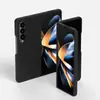 Funda suave y de tacto suave adecuada para el teléfono Samsung ZFold3, Pantalla plegable con 78% de descuento W23 funda de silicona líquida protección completa anti-caídas