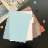 Divisores de Documentos A4 de Cinco Colores, Divisores para Carpeta de Agujero de Hongo, Divisores de Cuaderno Reutilizables para Clasificación