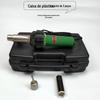 Pistola de solda plástica de ar quente 1600w pistola de solda de pp para piso plástico pvc temperatura ajustável pistola de solda de alta potência máquina de solda