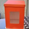 Caja para Pastel de Cumpleaños 4 pulgadas 6 pulgadas 8 pulgadas 10 pulgadas caja de papel para hornear tres en uno caja para pastel con ventana personalizada