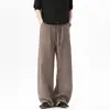 Nuevos Pantalones Deportivos Casuales Simples Holgados de Talla Grande para Hombre Verano 2026, Pantalones Largos Deportivos Rectos con Caída Estilo Americano para Hombre