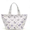 Bolsa de Lona Floral Estilo Coreano, Bolsa de Compras Térmica, Bolsa Portátil Casual para Picnic, Personalización de Fábrica