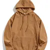 Amazon Transfronterizo Otoño e Invierno Tallas Grandes con Capucha para Hombre Casual Personalidad Moda Sudadera Chaqueta de Felpa de Coral para Hombre en stock