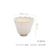 Taza de Té Antigua de Arcilla con Esmalte Ceniza Estilo Dinastías Tang y Song, Taza Individual para Té Kung Fu, Taza de Degustación con Forma de Mano de Buda, Taza Maestra Imitación Dinastía Song
