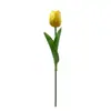 Flores Artificiales de Tulipa Pu Realistas Transfronterizas con Tacto Realista y Efecto Hidratante, Adecuadas para Decoraciones de Bodas y Fiestas, Decoración del Hogar, Plantas Verdes Artificiales al por Mayor