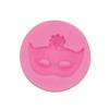 Molde de silicona para máscara de bola DIY molde de silicona para fondant molde decorativo de silicona para fondant molde de arcilla epoxi