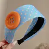 Acessório de cabelo tiara retrô fofo, tiara infantil de alta qualidade estilo Hong Kong, presilha de cabelo versátil para mulheres