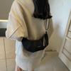 Bolsa Pequeña de Moda Retro Mate Otoño e Invierno Transfronteriza para Mujer Nuevo Estilo 2026 Bolsa Croissant Versátil Cruzada Bolsa Dumpling