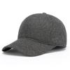 Inverno Novo Chapéu Masculino de Meia-Idade Forrado de lã Engrossado Quente Proteção Auricular Algodão Chapéu Chapéu Masculino Boné de Beisebol Ao Ar Livre