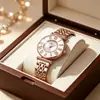 Reloj de Cuarzo Versátil de Moda de Gama Alta, Nicho, Personalizado para Comercio Exterior Transfronterizo, Reloj para Mujer de Uso Diario